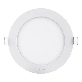 Đèn LED Panel MPE âm trần mỏng tròn RPL 12W RPL-12x