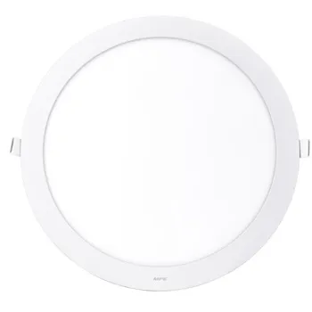 Đèn LED Panel MPE âm trần mỏng tròn RPL 24W RPL-24T