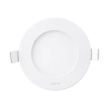 Đèn LED Panel MPE panel âm trần tròn điều chỉnh RPL/DIM 6W RPL-6T/DIM	