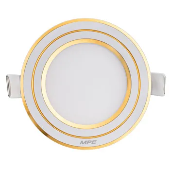 Đèn LED Panel MPE âm trần seri RPL 3 Màu viền màu vàng RPL-xxT/3C/G