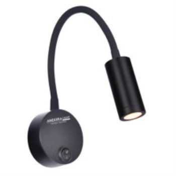 Đèn gắn tường đọc sách Andora RT- 02B/3W H400 3W 3000K RT- 02B/3W