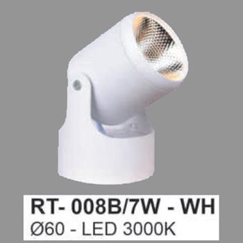 Đèn rọi chiếu đểm ngoài trời 3000K RT-008B/7W- WH