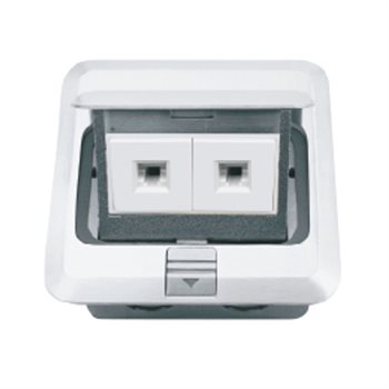 Ổ cắm điện thoại và mạng âm sàn Uten S-TEL/PC S-TEL/PC