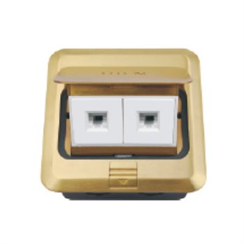 Ổ cắm điện thoại và mạng âm sàn Uten S-TEL/PC S-TEL/PC