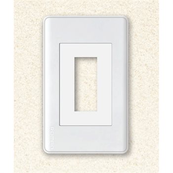 Mặt aptomat đơn Roman GA0071-BT màu trắng bóng GA0071-BT