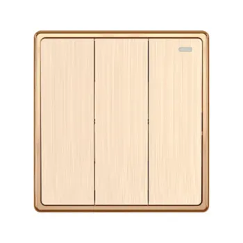 Mặt 3 công tắc 1 chiều MPE 16A-250V S703