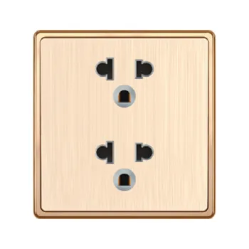 Ổ cắm đôi 3 chấu MPE 2 Ổ cắm 3 chấu S7UES2 S7UES2