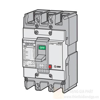 Bộ ngắt mạch MCCB 2 cực SBN/50AF - 60AF SBN52c/x