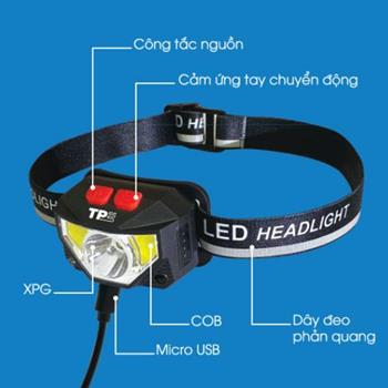 Đèn Pin Đội Đầu 300Lm DD300/08 DD300/08