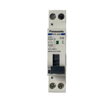 RCBO Panasonic 1P 30mA 6KA 240VAC BBPE2xxx1CNV