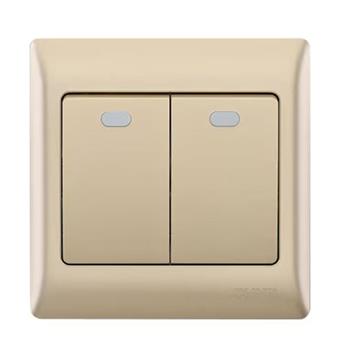 Bộ công tắc đôi 2 chiều CHINT NEW7-G00402A 10AX 250V NEW7-G00402A