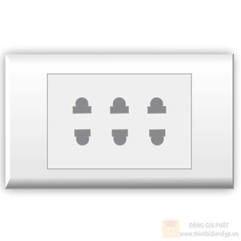 Ổ cắm ba 2 chấu 16A LiOA SE183U SE183U