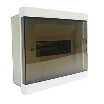 Tủ điện 8/12 module LiOA âm tường đế kim loại SE4FC8LA