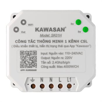 Công tắc điều khiển từ xa công suất cao Kawasan SK01H 4000W SK01H