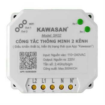 Công tắc điều khiển từ xa Kawasan SK02 500W SK02
