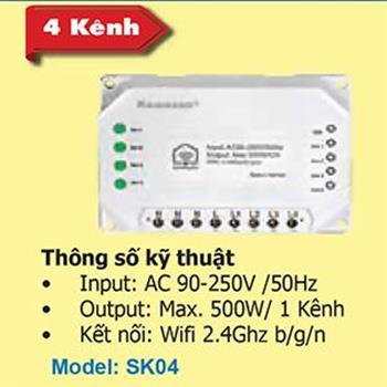 Công tấc điều khiển từ xa Kawasan SK04 SK04