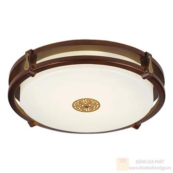 Đèn mâm gỗ trang trí Slister Ø560mm - LED 001A
