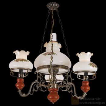 Đèn chùm trang trí Slister Ø600*800mnm - E14*3 + E27 5002-3+1