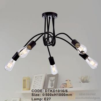 Đèn treo trang trí Slister Ø500*H1000mm - E27 DTKD1016/6