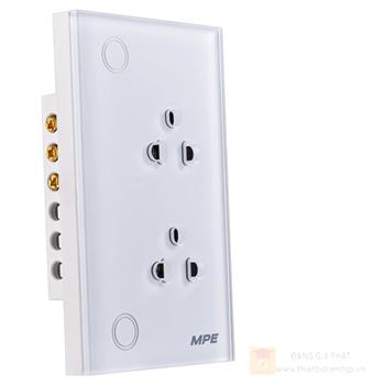 Ổ cắm đôi 3 chấu thông minh chữ nhật SO2/SC