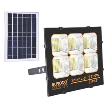 Đèn Pha năng lượng mặt trời Euroto SOLAR - 65 200W SOLAR - 65