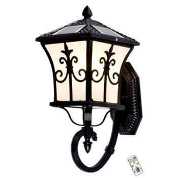 Đèn vách ngoài trời Sano Led 5W 3 màu Ø200xH450 SOLAR 832x