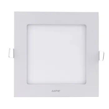 Đèn LED Panel MPE âm trần mỏng vuông SPL 9W SPL-9T