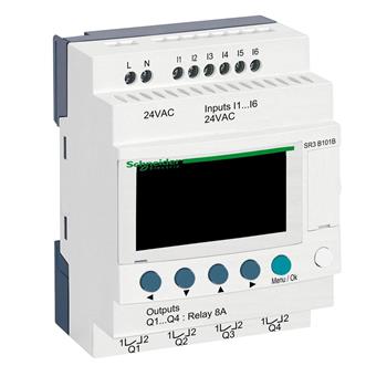 Zelio Logic - Smart Relays Modular - With Display SR3B101B