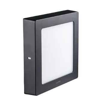 Đèn LED ốp trần MPE vuông 18W viền đen 1800Lm SSPLB2-18T