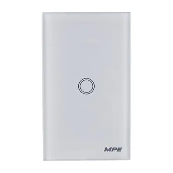 Mặt 1 công tắc MPE chữ nhật SW1/SC