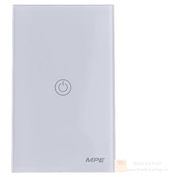 Mặt 1 công tắc chữ nhật Zigbee SW1/ZB