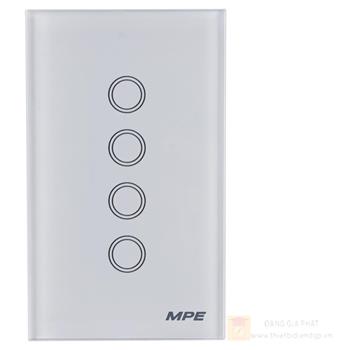 Mặt 4 công tắc chữ nhật SW4/SC