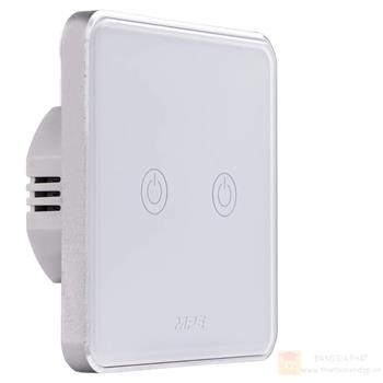 Mặt 2 công tắc vuông Zigbee SWV2/ZB