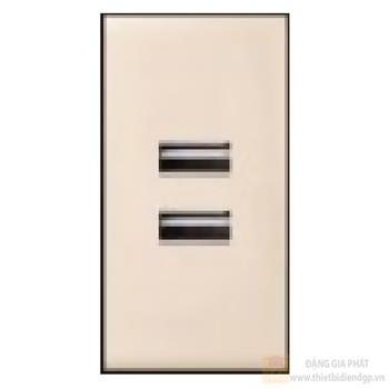 Ổ cắm đôi USB Size M Duhal Saturn S SxB005
