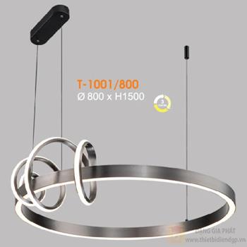 Đèn thả bàn ăn led 3 chế độ - Ø800*H1500 T-1001/800