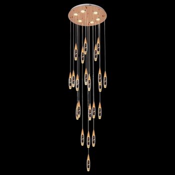 Đèn thả thông tầng Euroto T-106/20 Ø600 x H4000 T-106/20