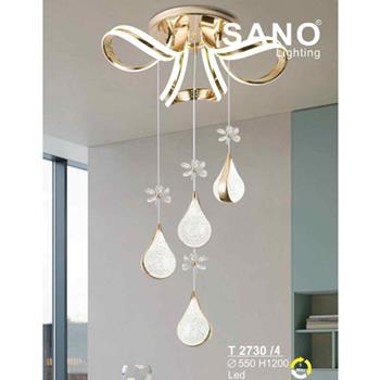 Đèn treo Sano Led 3 màu - T 2730/4 - Ø550*H1200 T 2730/4