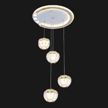 Đèn treo trang trí SANO LED - Ø400*H1000 - 3 màu ánh sáng T 2749/4