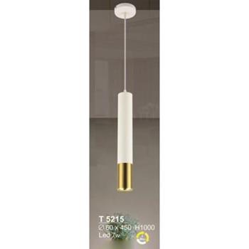 Đèn thả LED Sano 7W-Ø60*450+H1000, 3 màu ánh sáng T 5215