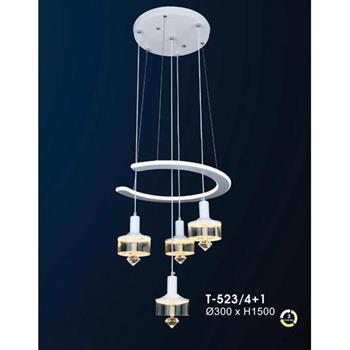 Đèn thả Verona Ø300 x H1500, ánh sáng 3 chế độ T-523/4+1