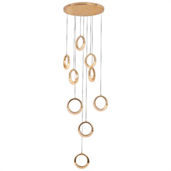 Đèn thả trần Euroto Ø400 x H3000 T-6246/9