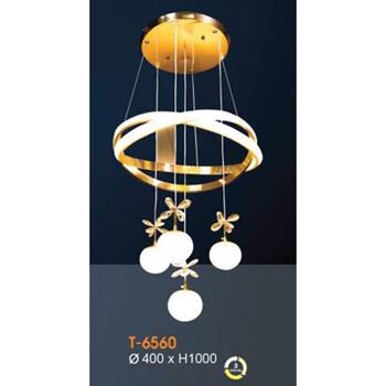Đèn treo trang trí 3 màu Ø400*H1000 T-6560