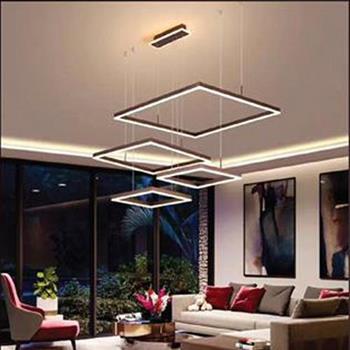 Đèn Thả Led Verona L800 x 600 x 400 x 400 x H1200, ánh sáng 3 chế độ T-7530