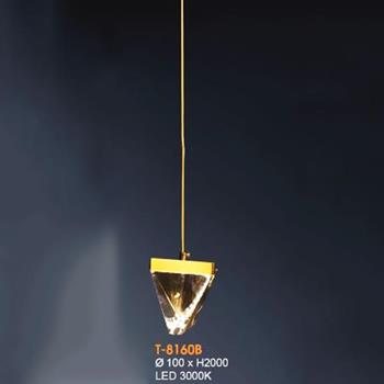 Đèn treo trang trí Ø100*H2000 LED 3000K T-8160B
