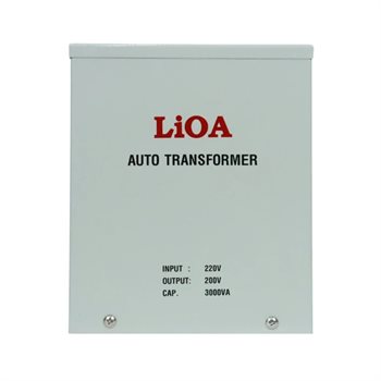 Biến áp đổi nguồn hạ áp 1 pha LiOA vỏ kim loại (Loại phổ thông) DN0302K1