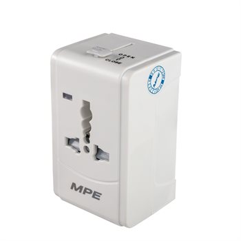 Ổ cắm du lịch MPE TA2 tích hợp cổng USB TA2