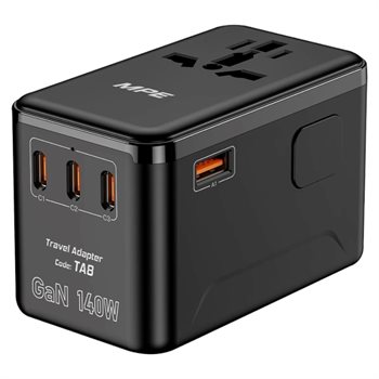 Ổ cắm du lịch đa năng MPE sạc nhanh GaN 140W TA8 TA8