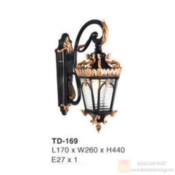 Đèn vách cổng ngoại thất kiểu dáng sang trọng TD-169 - E27 TD-169