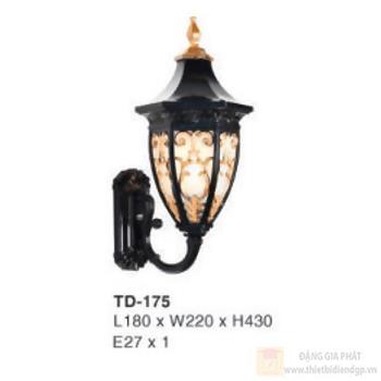 Đèn vách cổng ngoại thất kiểu dáng sang trọng TD-175 - E27 TD-175