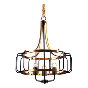 Đèn thả đồng W670*H780 - E14*3 TD05